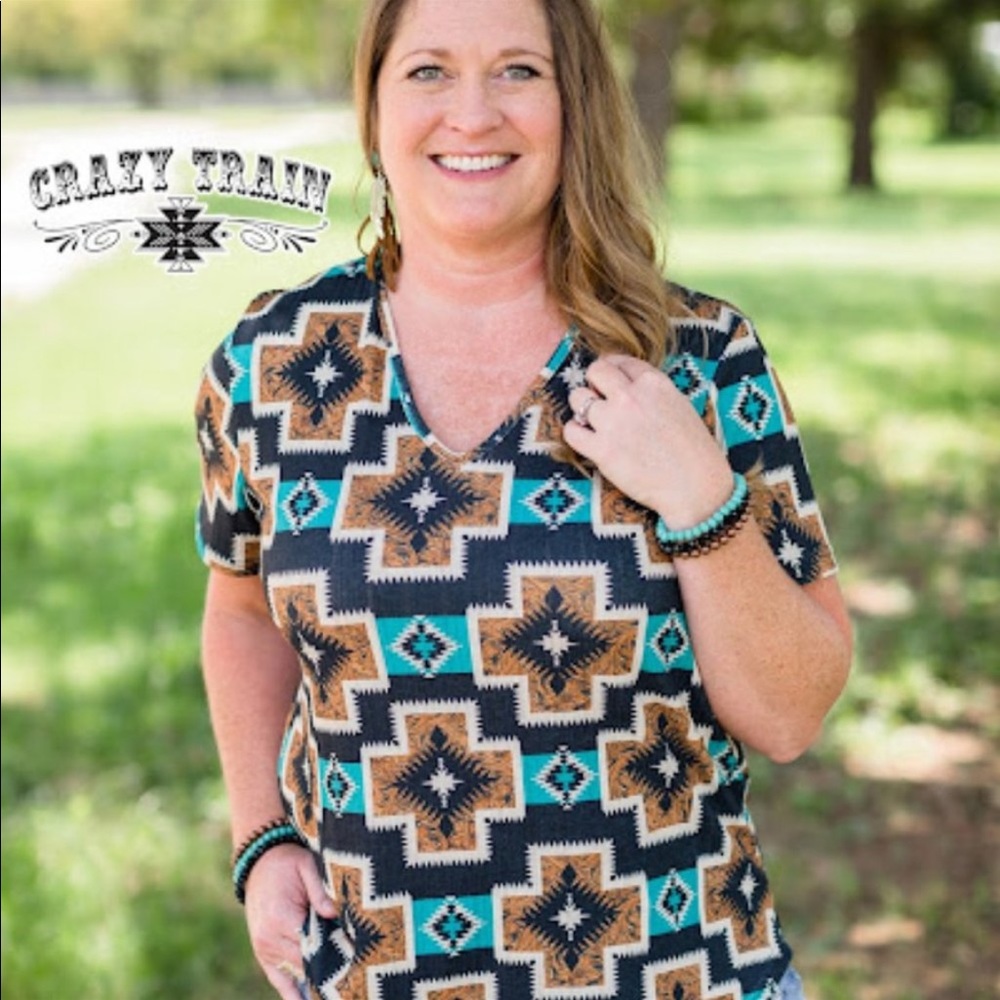 Giddy Out Top by Crazy Train